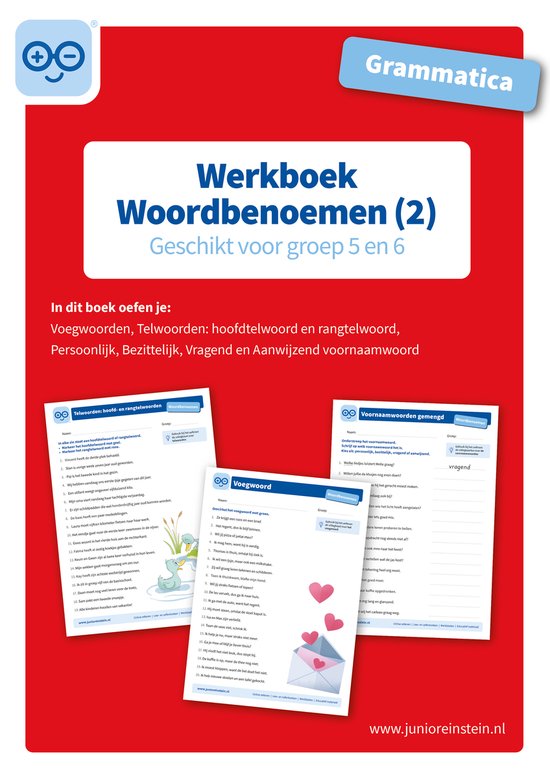 Deel 2 2 - Werkboek Woordbenoemen Grammatica deel 2 Groep 5  ... - cover