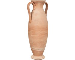 Grote Terracotta Bloempot Rechthoekig 80x26x34cm - Handgemaakt in Italië voor Binnen en Buiten