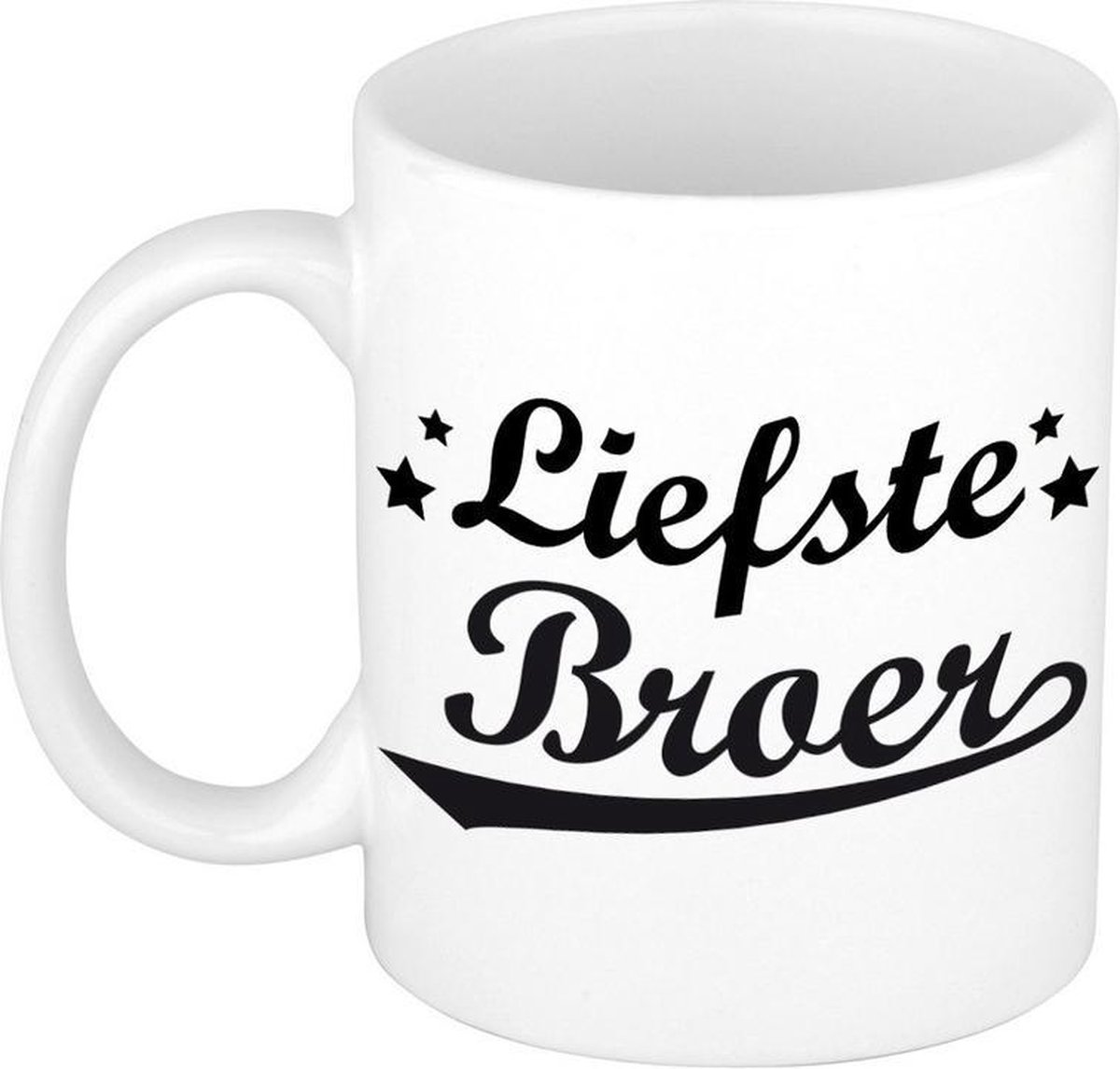 Liefste broer tekst cadeau mok / beker - 300 ml