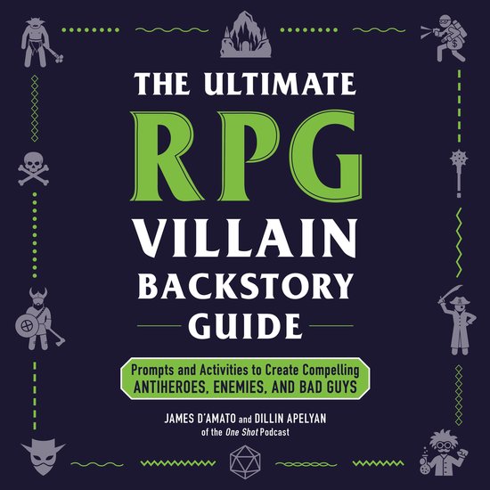 Ultimate Role Playing Game Series-The Ultimate RPG Villain B ... - cover
