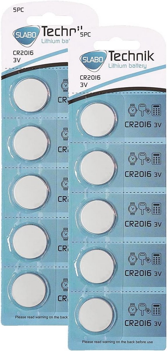 Knoopcel Batterijen - Lithium Batterijen - Apparaten Voeden - Lange Houdbaarheid - CR2016