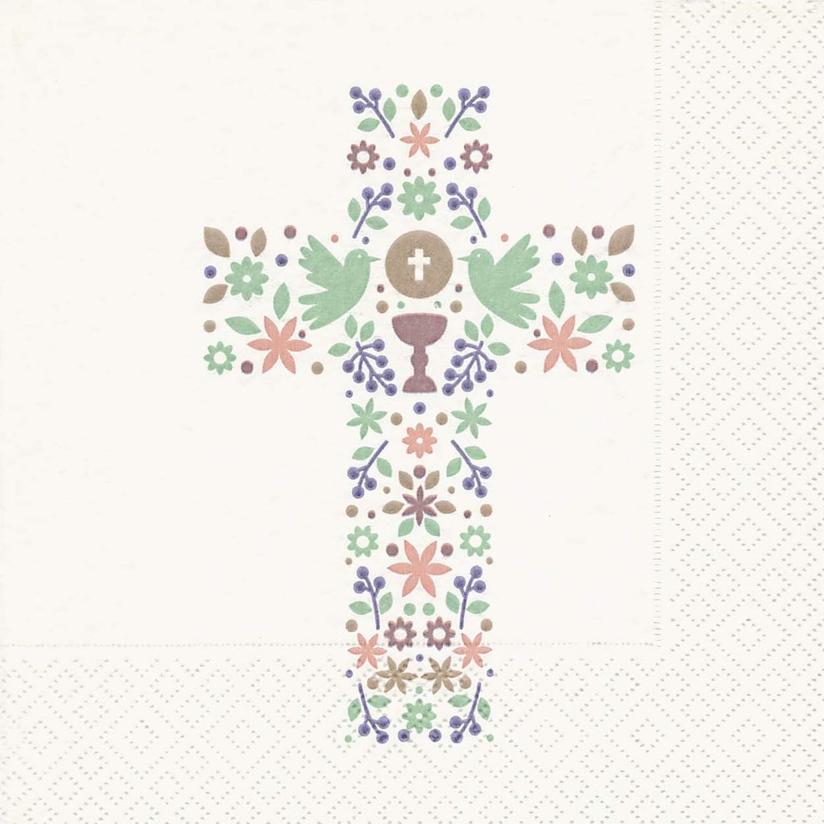 20 Religieuze Servetten voor Communie, Vormsel en Doop - 33 x 33 cm