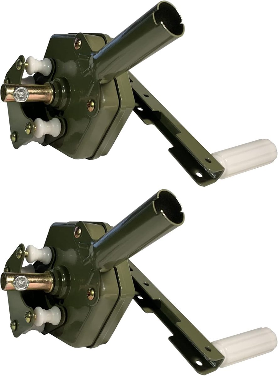 Handmatige Rolup Mechanisme voor Broeikas Ventilatie - 2 Stuks
