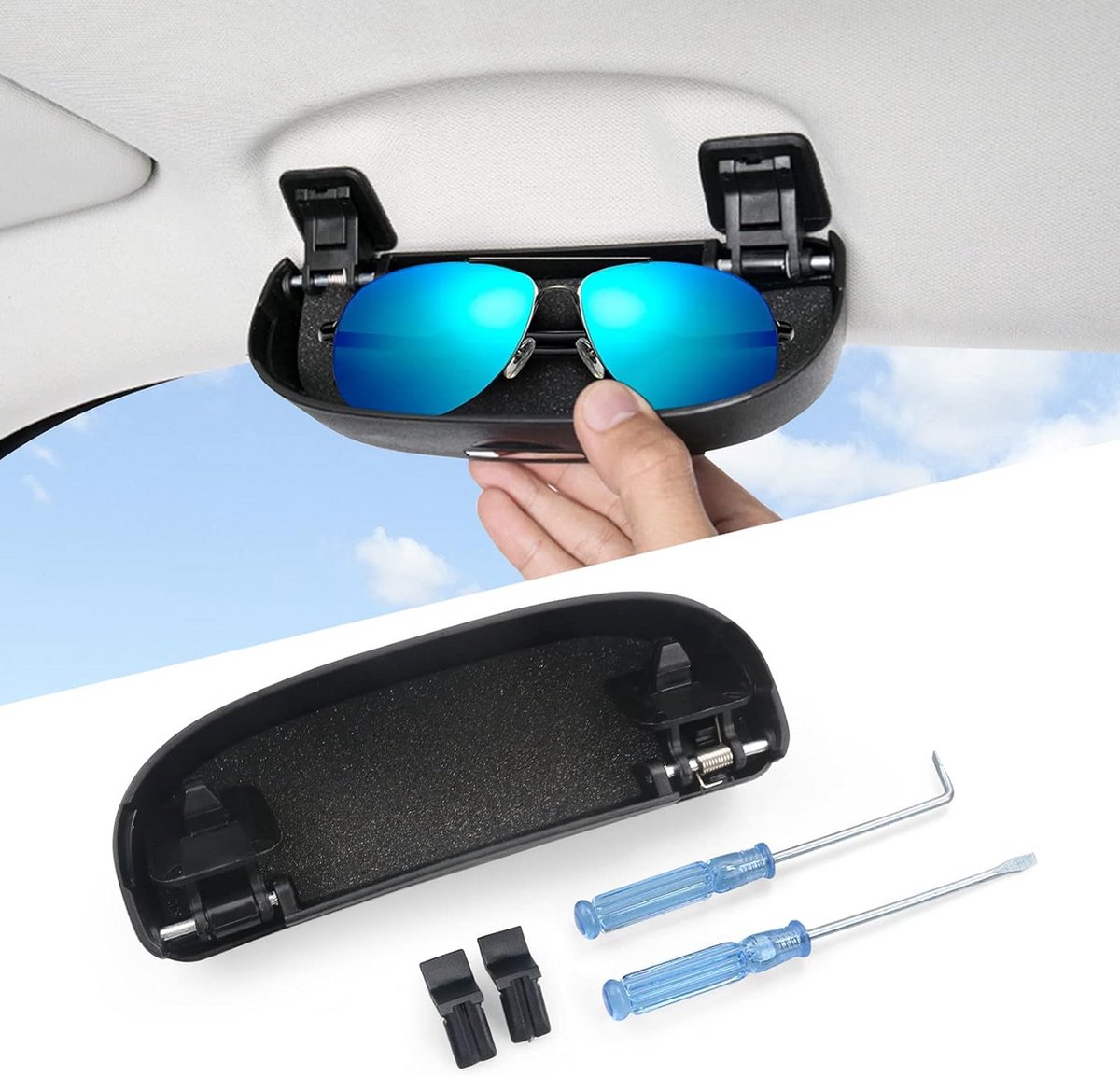 Zonnebrilhouder Auto Accessoire voor Kadjar en Arkana