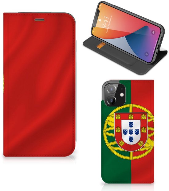 Coque GSM iPhone 12 | Bookcase iPhone 12 Pro Drapeau Portugais