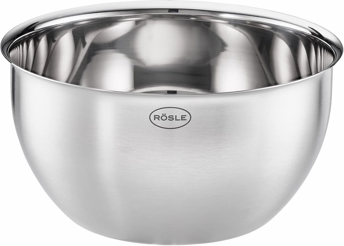 Mengkom van roestvrij staal - 16 cm, ideaal voor keuken en bakken