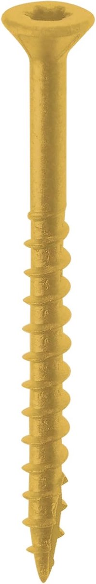 Schroeven Torx-kop 3 inch - 2000 Stuks, Bruin
