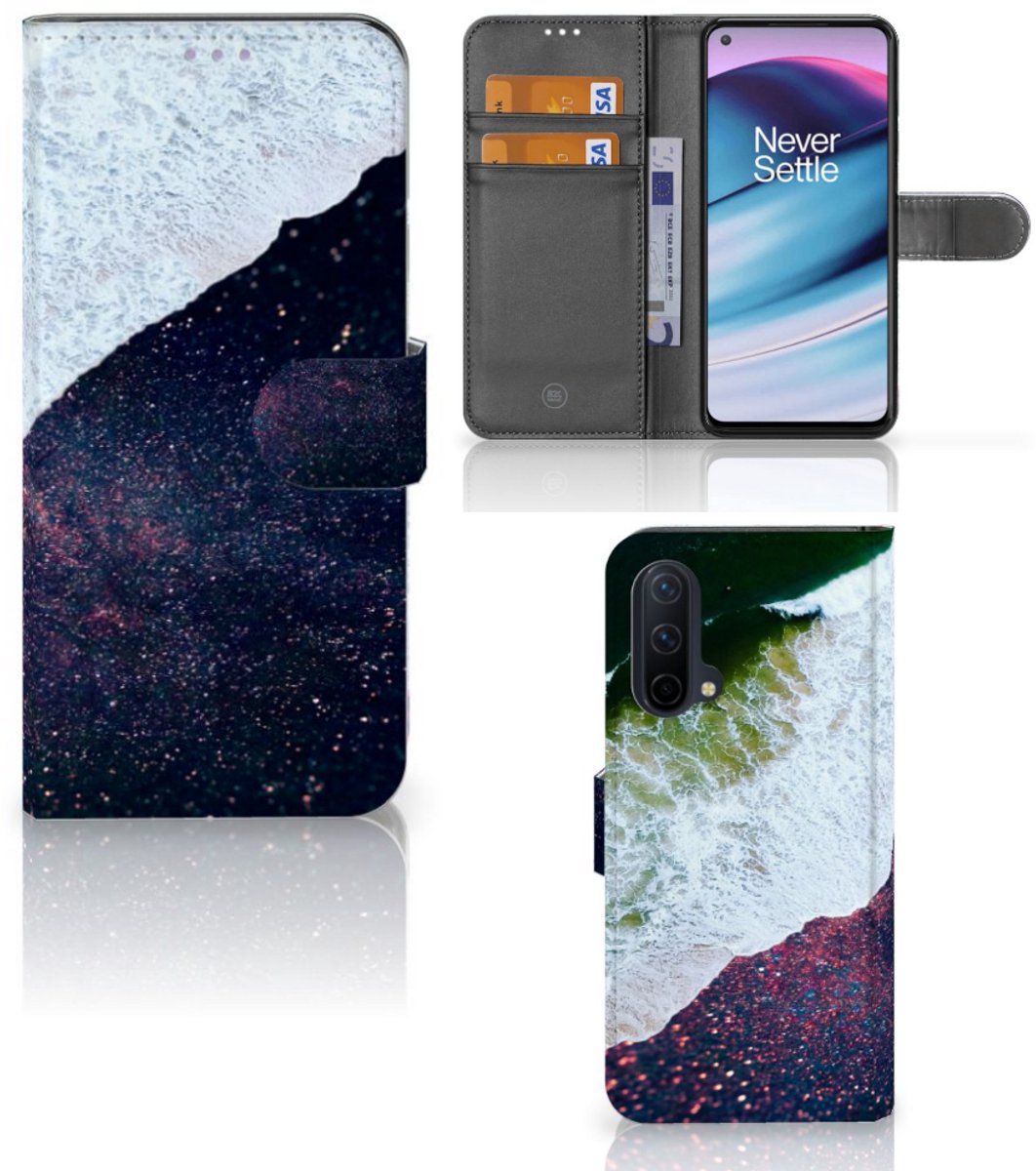 OnePlus Nord CE 5G Book Case Sea in Space