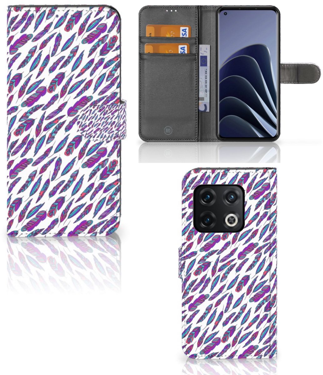OnePlus 10 Pro Telefoon Hoesje Feathers Color
