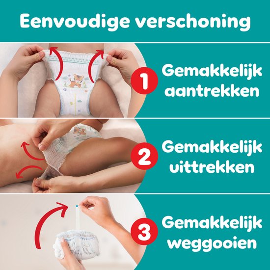 Pampers Baby-Dry Pants Maat 7 - 126 Luierbroekjes -15kg+ - Maandbox