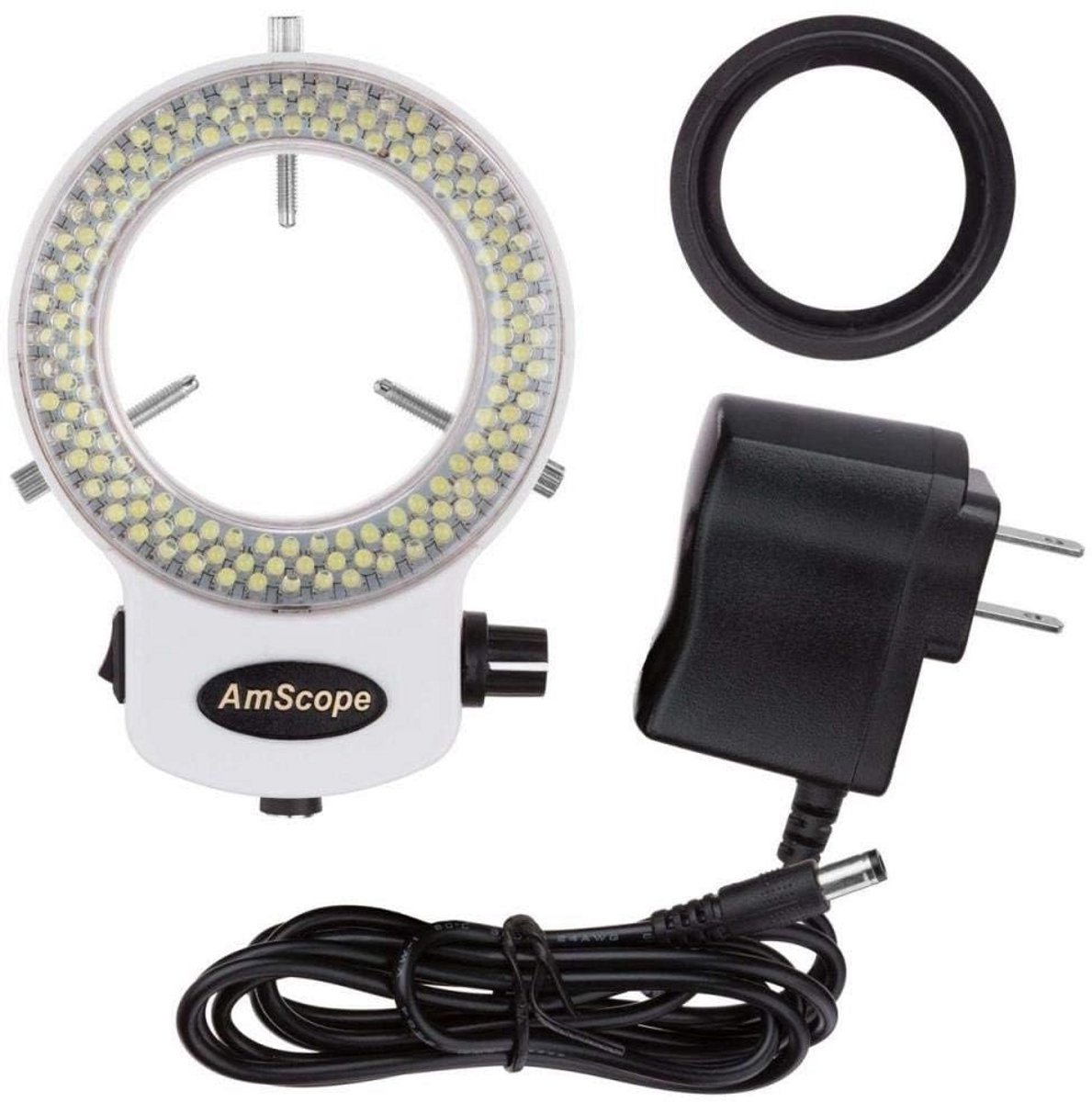 Instelbare 144 LED Ringlamp voor Stereomicroscoop en Camera