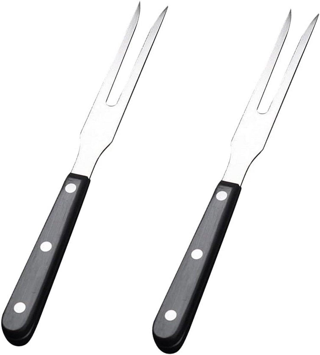 Carving Vorken Set van 2 - RVS Vlees Serveren Vorken voor BBQ en Diner