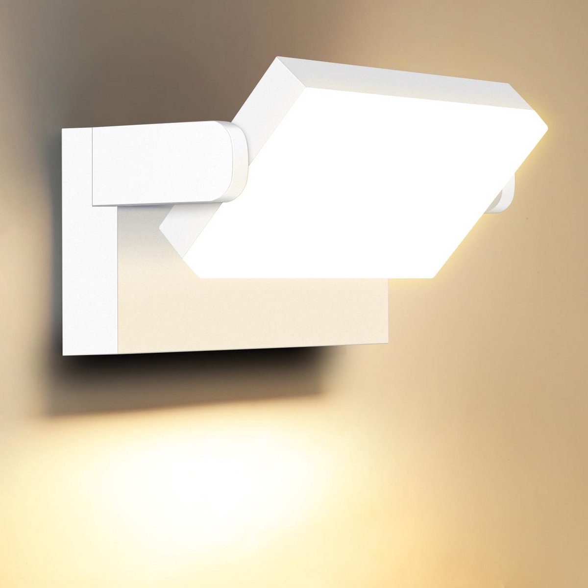 60W LED Wandlamp voor Buiten - Waterproof en Draaibaar - Ideaal voor Tuin en Terras