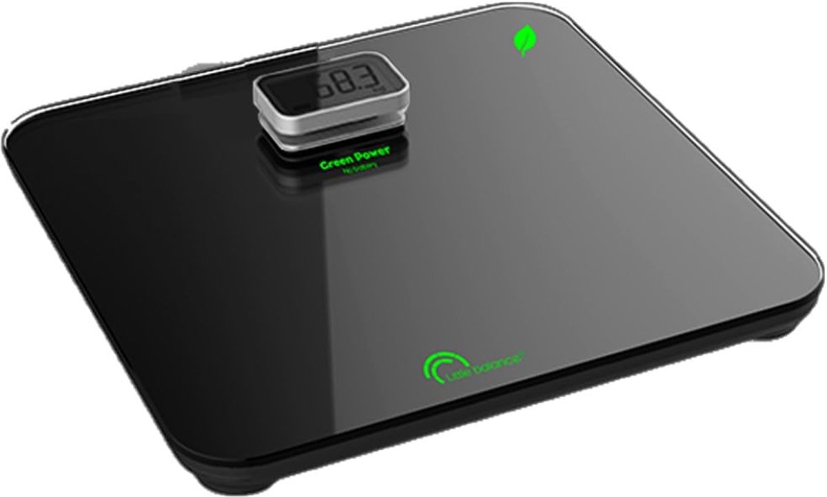 Kinetic Premium Personenweegschaal - Milieu-vriendelijke Weegschaal zonder Batterij - Tot 180 kg / 100 g