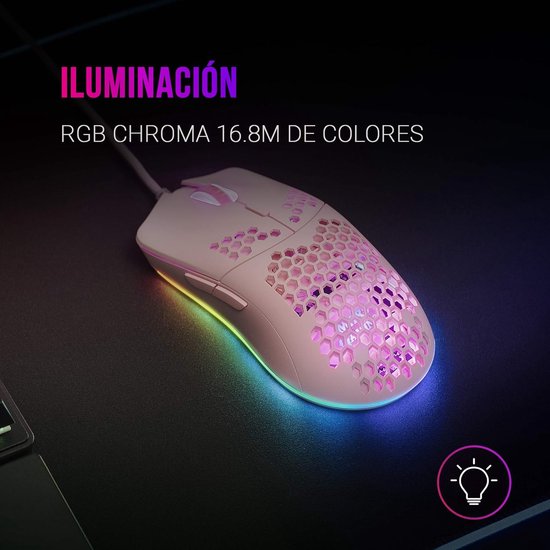 Ultralichte Gaming Muis met RGB Verlichting en 12400 DPI — afbeelding 3