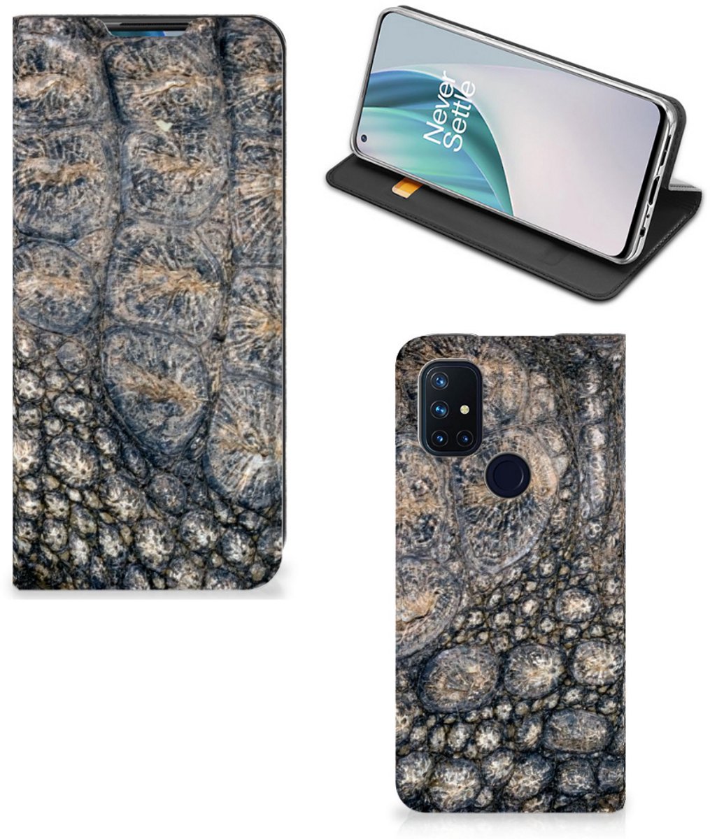 OnePlus Nord N10 5G Hoesje maken Krokodillenprint