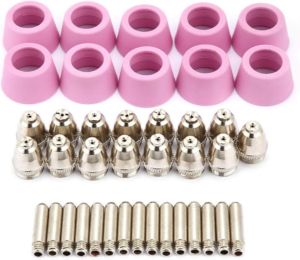 Plasma Cutter Nozzles en Accessoires Set - 40 Stuks voor Snijbranders AG60 SG55
