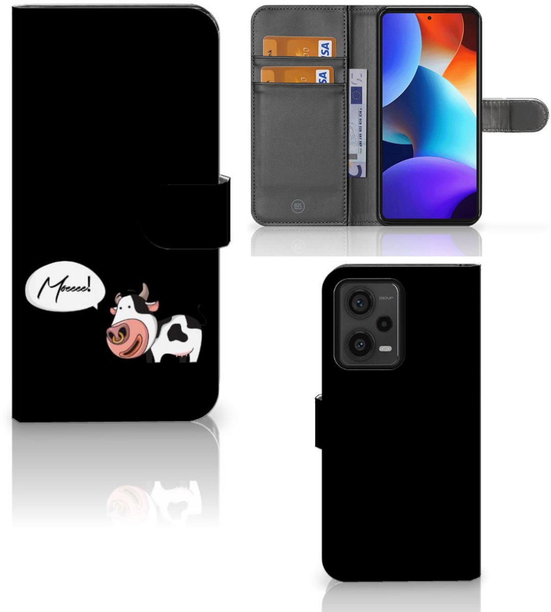 Xiaomi Redmi Note 12 Pro Plus Leuk Hoesje Cow
