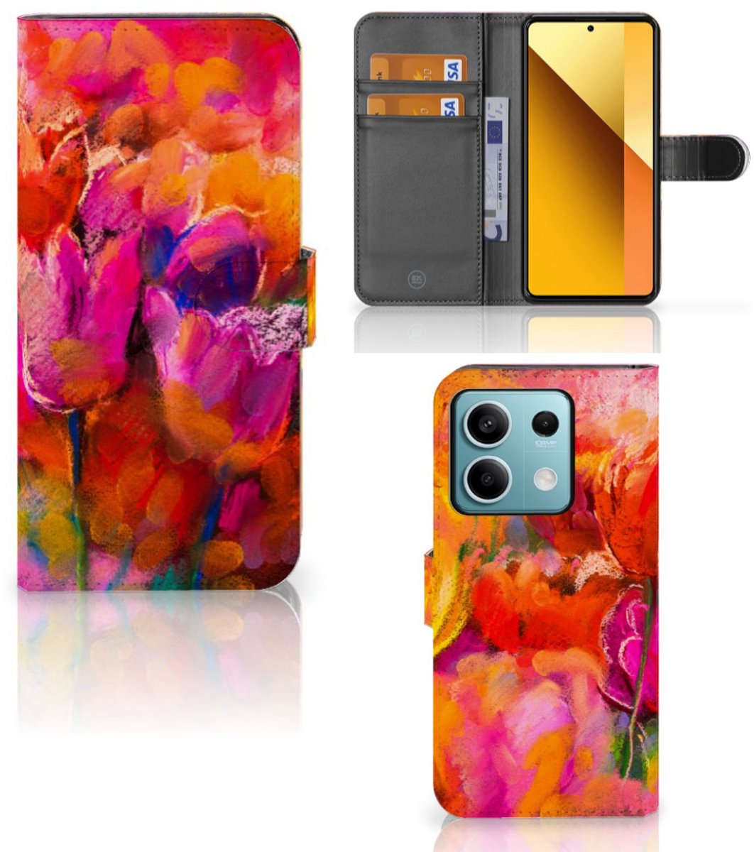 Hoesje Xiaomi Redmi Note 13 5G Tulips