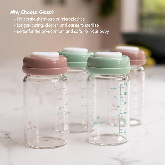 Moedermelk Bewaarflesjes - Bewaren Moeder Melk - BPA-vrij - Babyvoeding — afbeelding 2