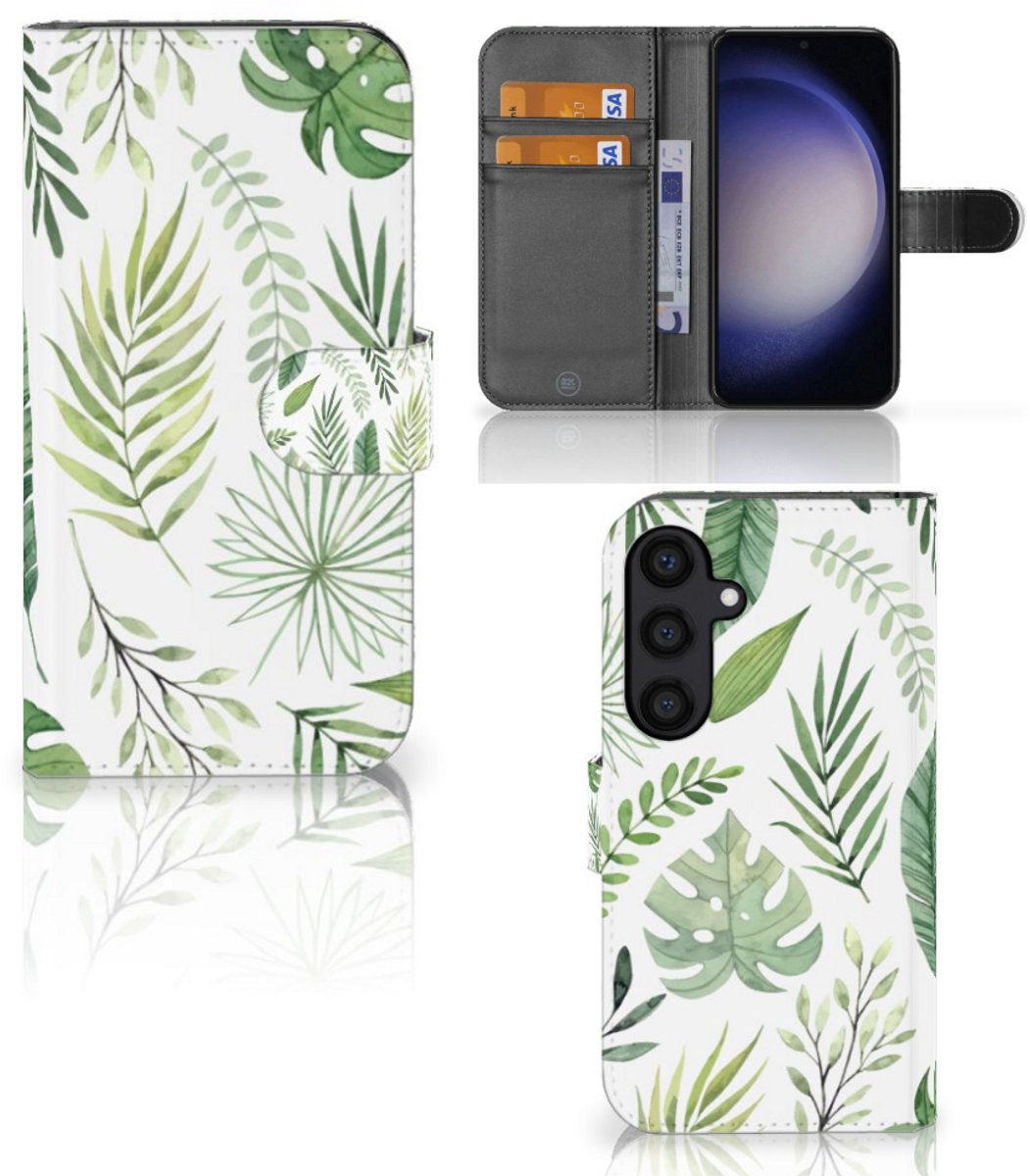 Samsung Galaxy S24 Hoesje Leaves