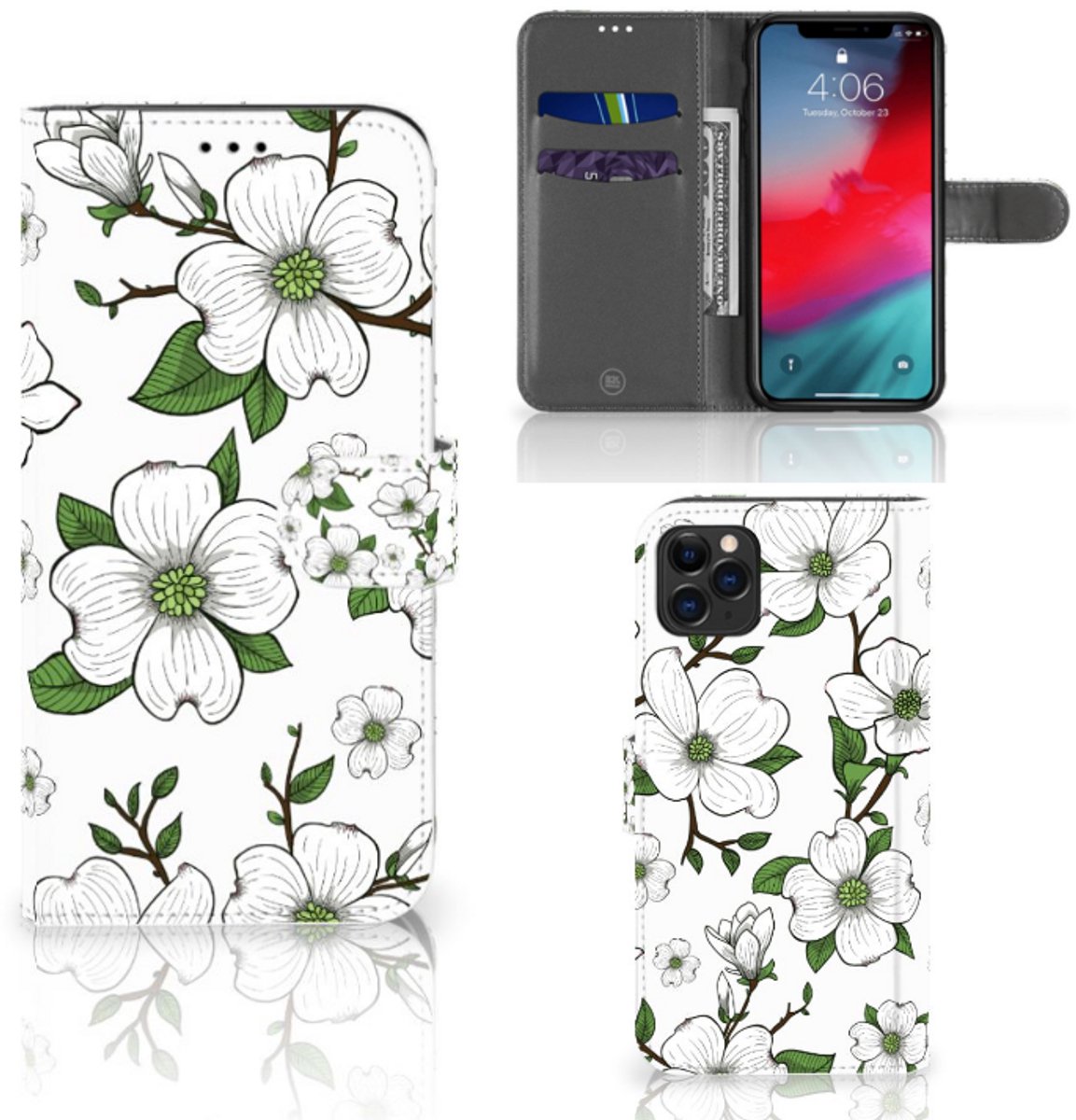 Apple iPhone 11 Pro Max Hoesje Dogwood Flowers