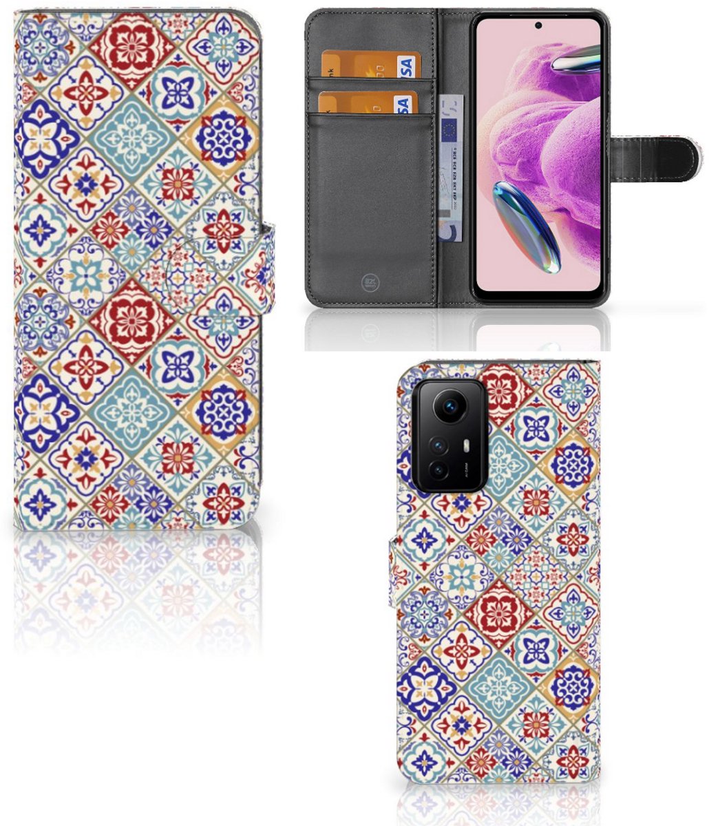 Xiaomi Redmi Note 12S Bookcase Tiles Color