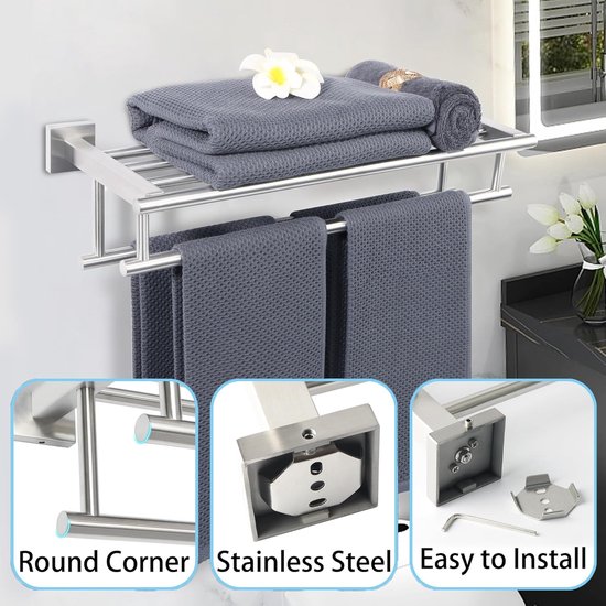 Handdoekrek Radiator - Badkamer - Droogrek - Metaal | bol