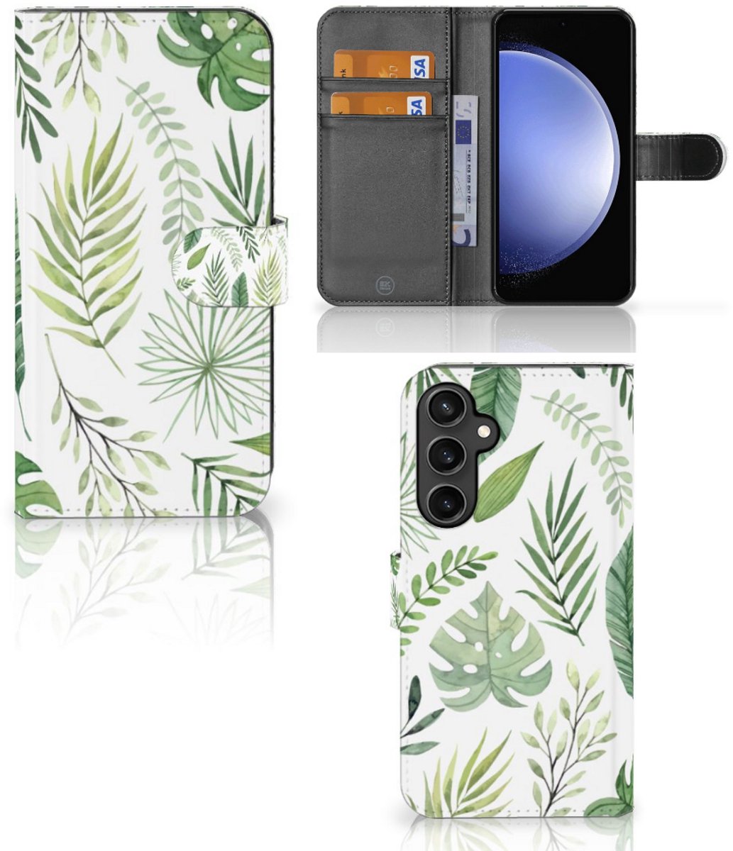 Samsung Galaxy S23 FE Hoesje Leaves