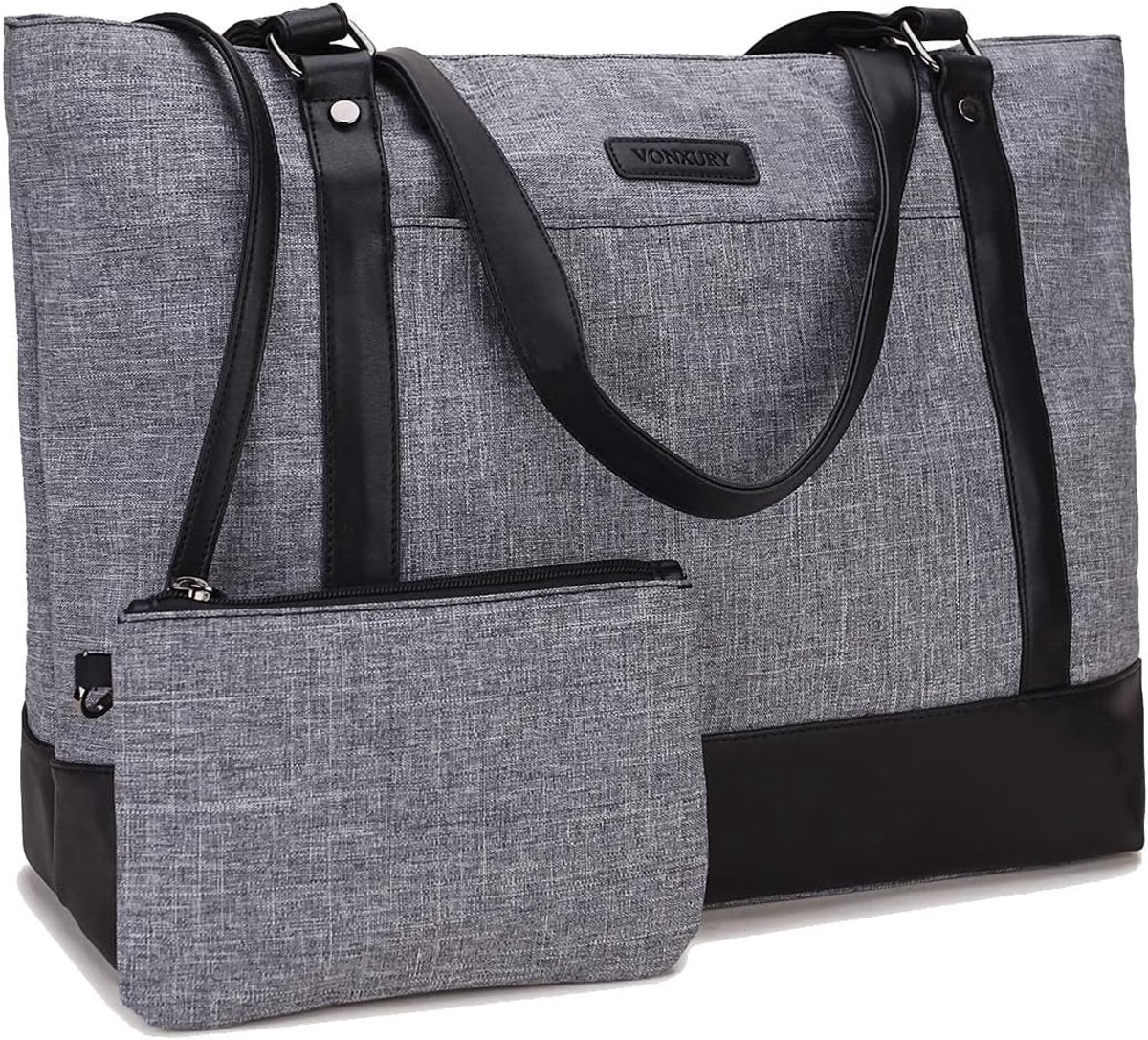 Laptopdraagtas voor vrouwen - 15,6 inch schoudertas voor werk en reizen
