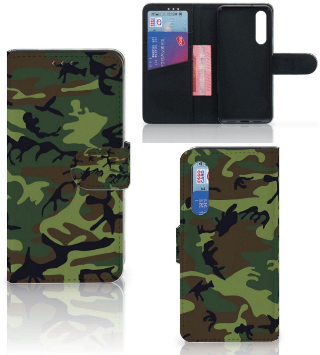 Xiaomi Mi 9 SE Telefoon Hoesje Army Dark