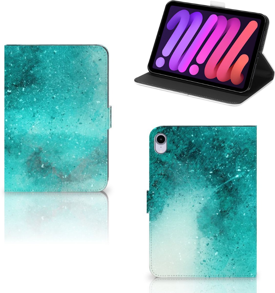 Hoes iPad Mini 6 (2021) Painting Blue