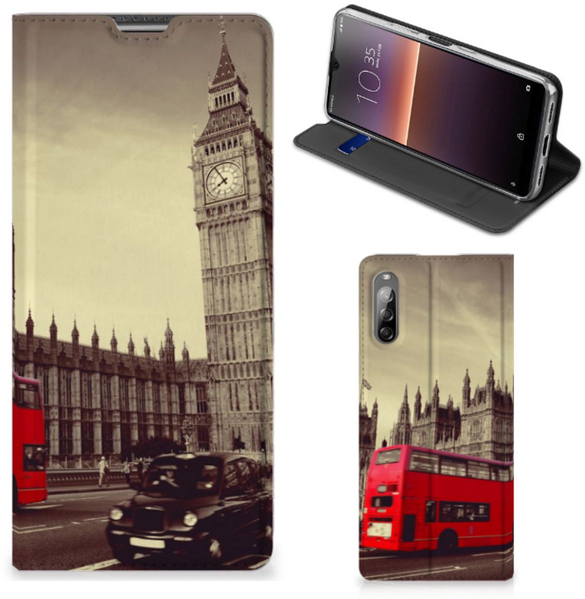 Sony Xperia L4 Book Cover Londen
