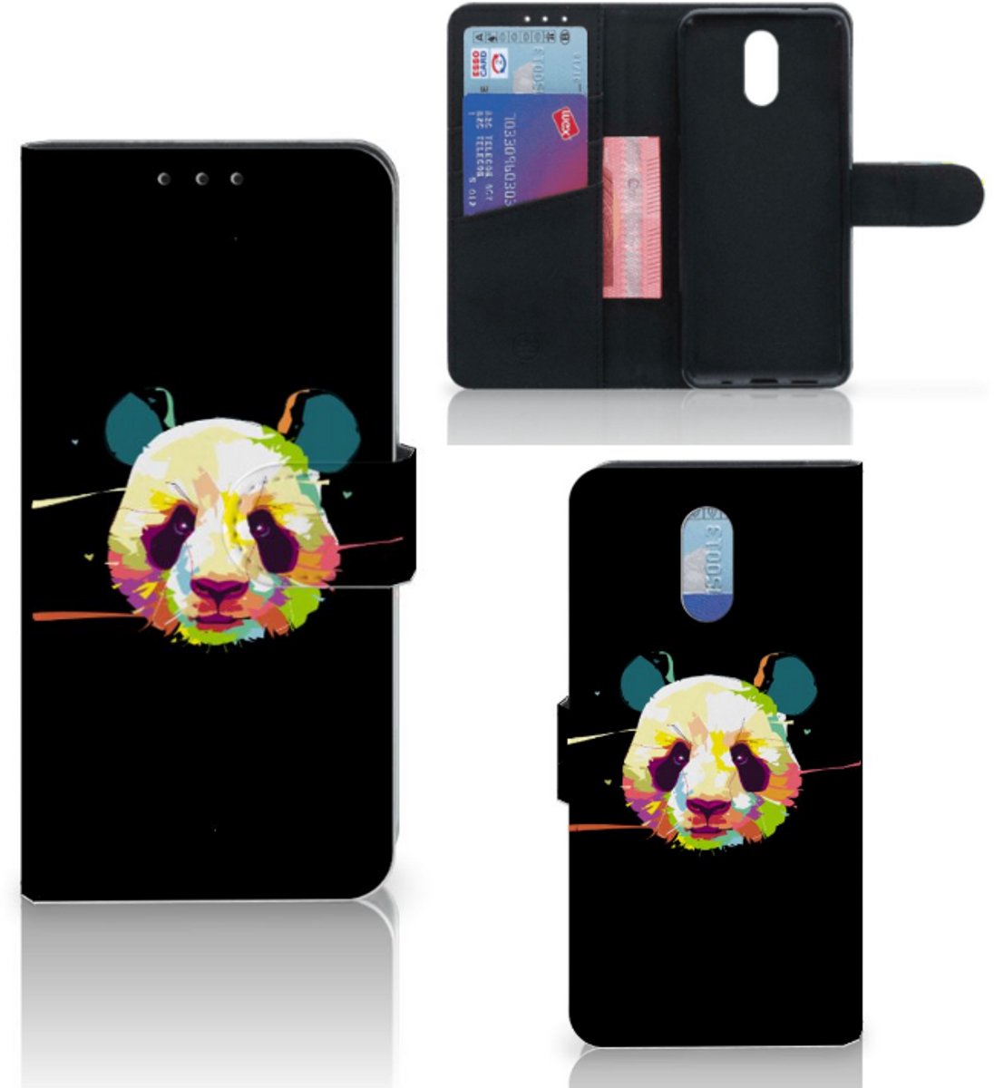 Nokia 2.3 Leuk Hoesje Panda Color