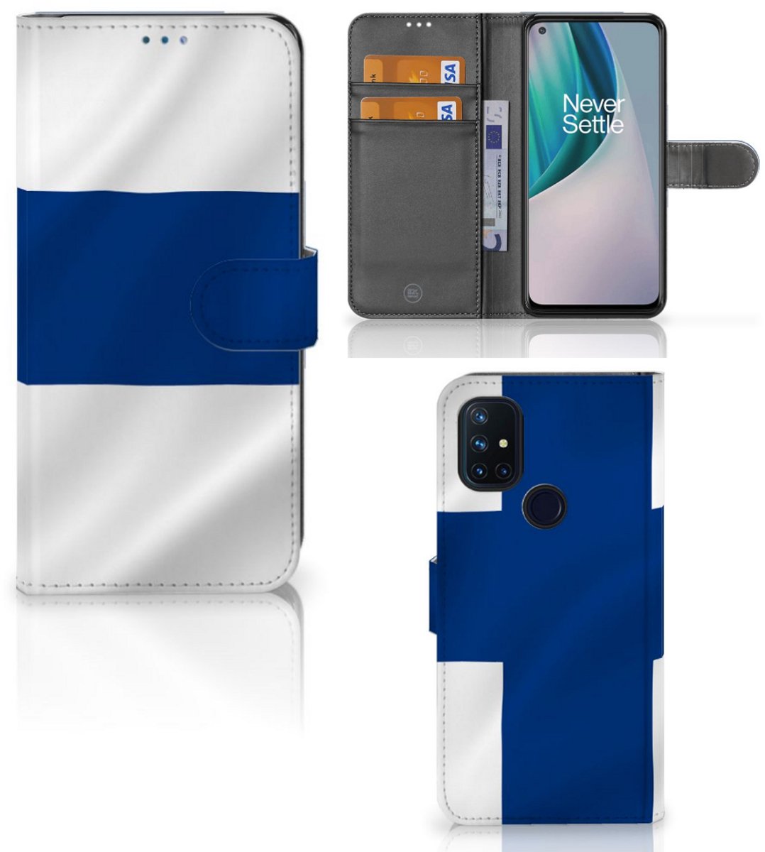 OnePlus Nord N10 Bookstyle Case Finland