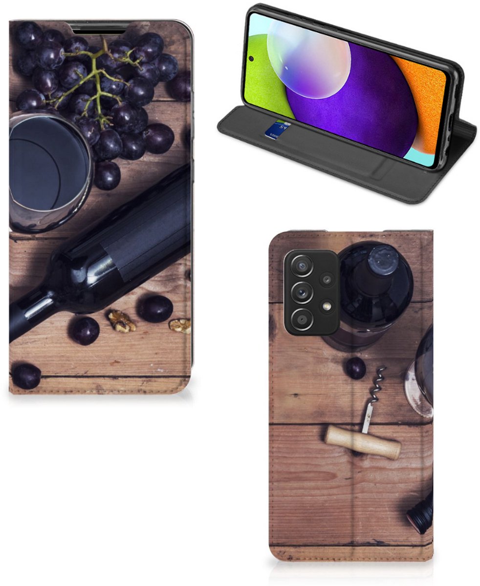 Samsung Galaxy A52 Flip Style Cover Wijn