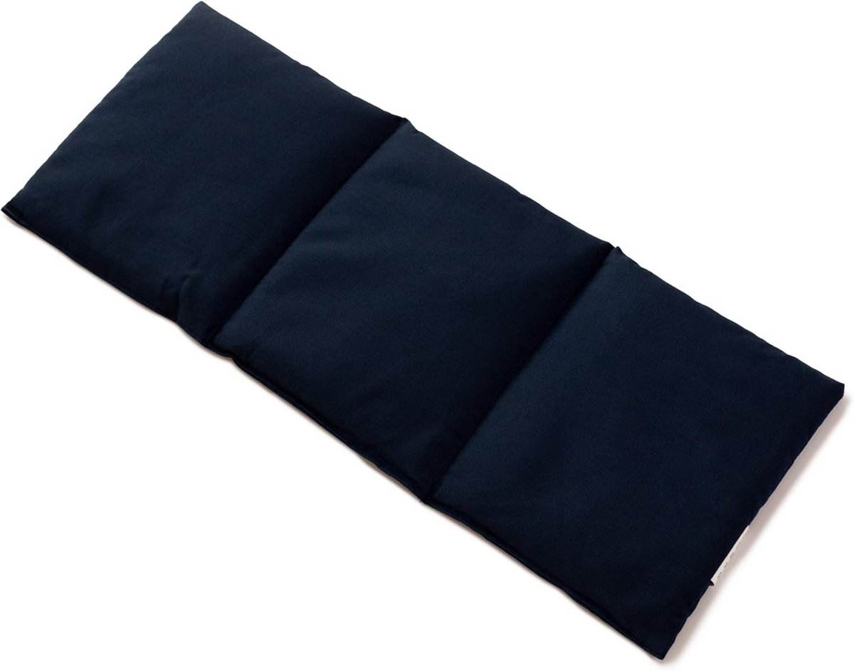 Warmtekussen 20x50cm - 3-kamer donkerblauw voor ontspanning en wellness