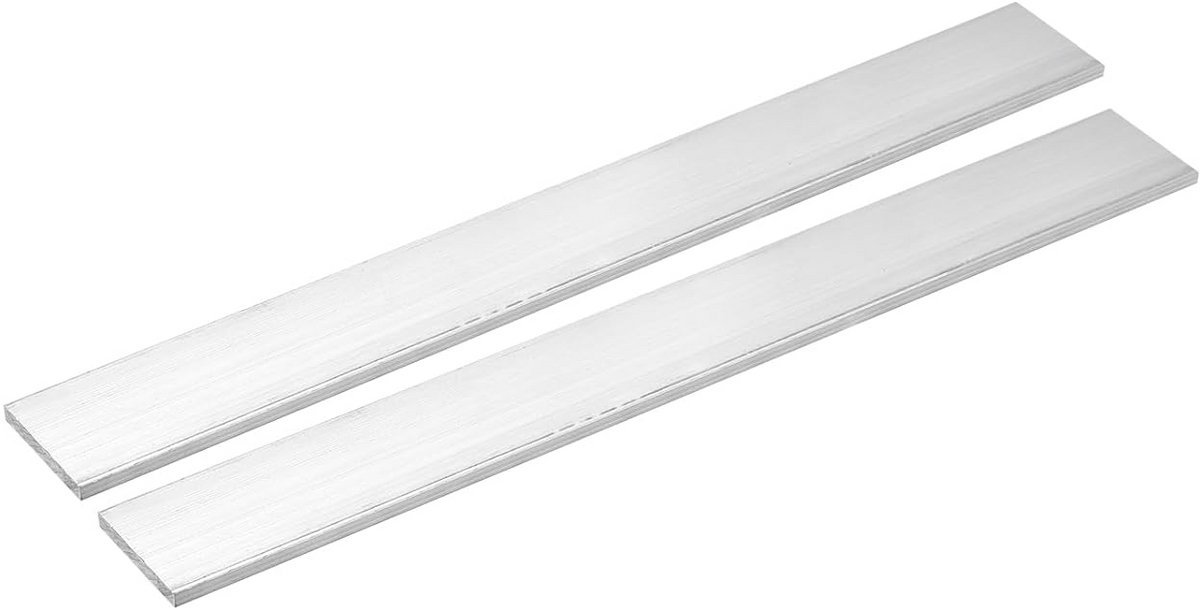 2x Aluminium Vierkante Stang 6061 - 4 x 35 x 305 mm - Sterk en Corrosiebestendig