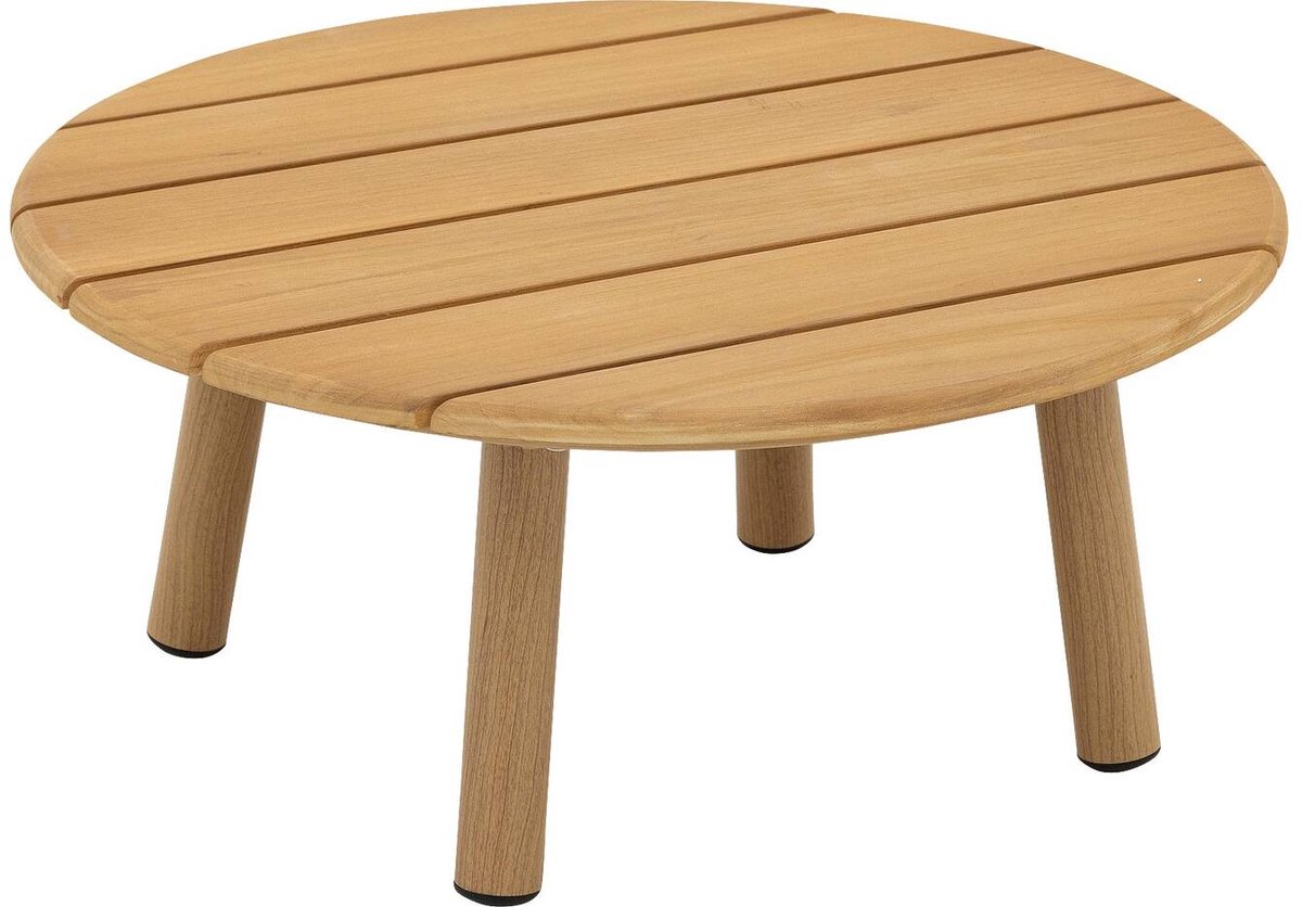 Goossens Salontafel Bari - Hout - blank - 60 x 25 x 60 cm