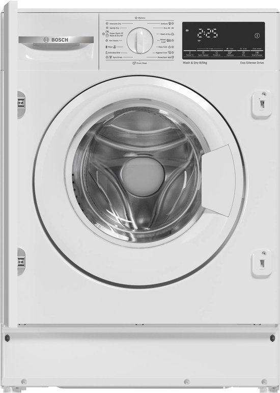 Bosch WKD28490EU Serie 6 – Inbouw was-droogcombinatie - 8 kg wassen - 5 kg drogen - AutoDry