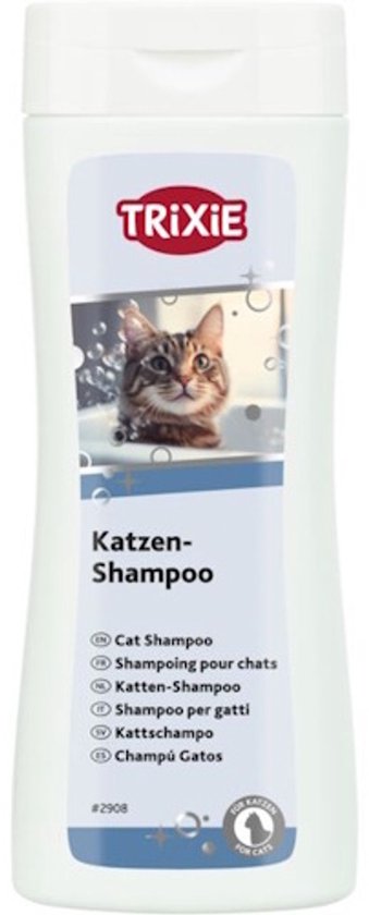 Kattenshampoo - Trixie - Shampoo kat - 250 ml - Milde verzorging - Kamille extract