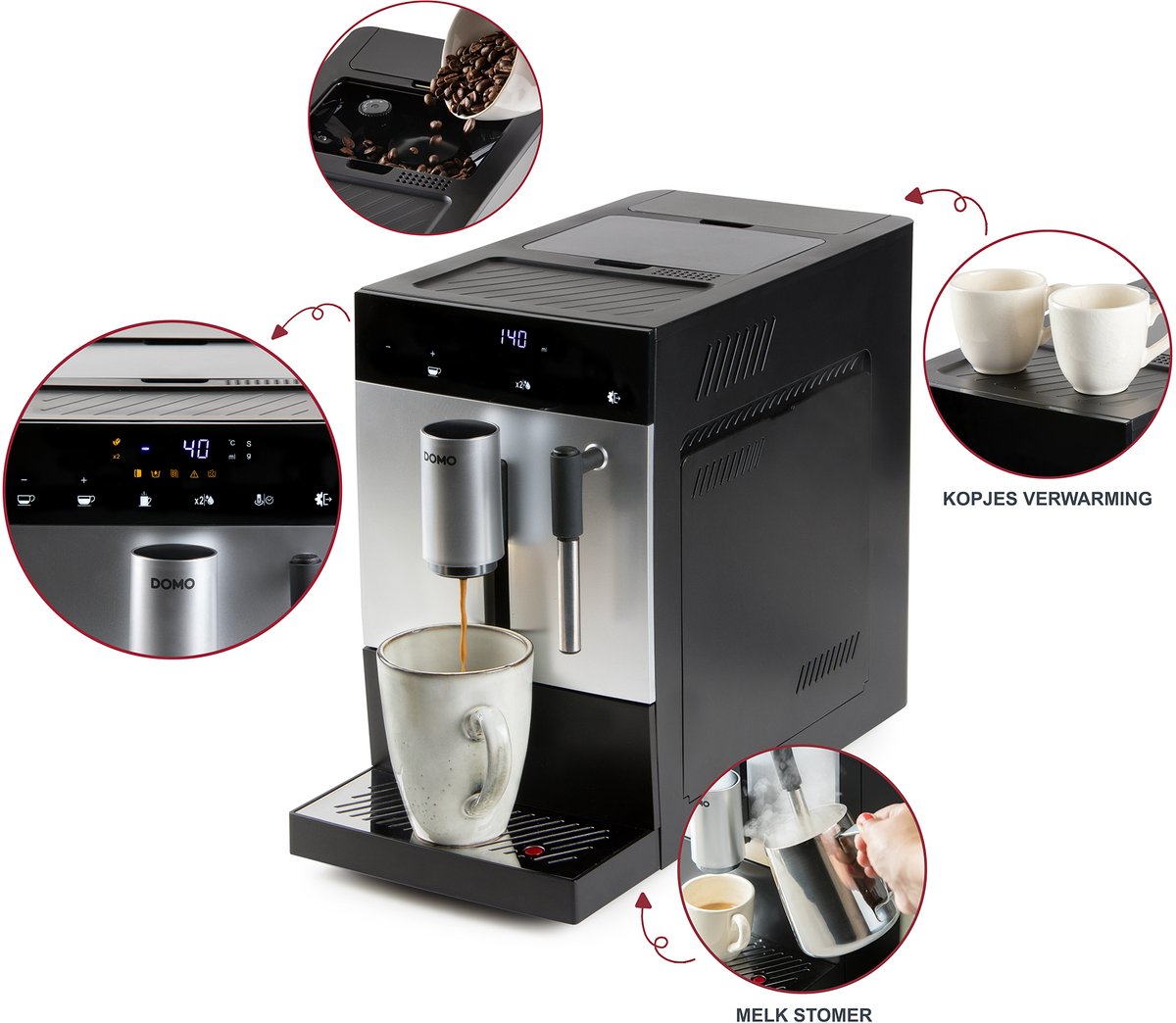 Linea 2000 DO741K Volautomatische Espressomachine met - afbeelding 3