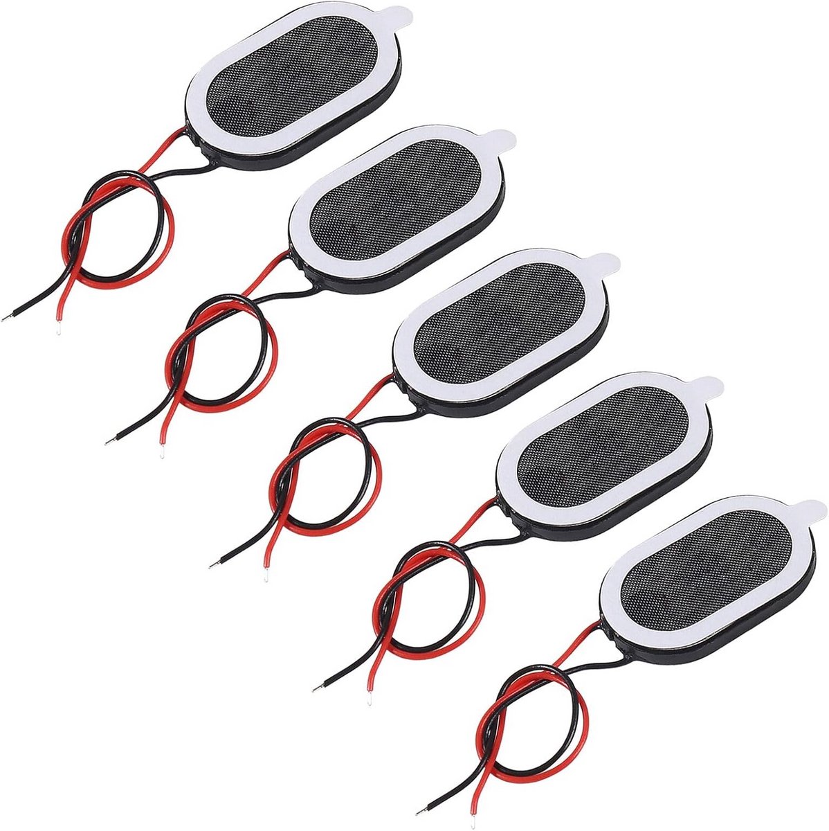 Set van 5 Mini Luidsprekers 1W 8 Ohm Klein Voor Elektronica Projecten en Arduino