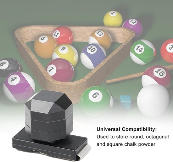 Premium 3-laags Keukenkrijt Set voor Pooltafel - Nauwkeurigheid en Stabiliteit — afbeelding 2