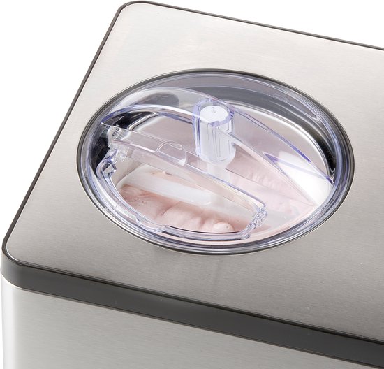 Domo DO9207I - Roomijsmachine - Zelfvriezend - 2L - RVS van Merkloos — afbeelding 2