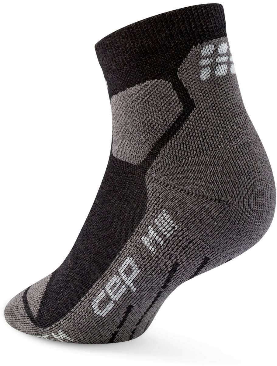 CEP Hiking Light Merino Low-Cut Compressie - Zwart/Grijs - Dames (37-40)