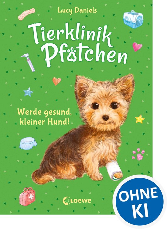 Tierklinik Pfötchen (Band 5) - Werde gesund, kleiner Hund! - cover