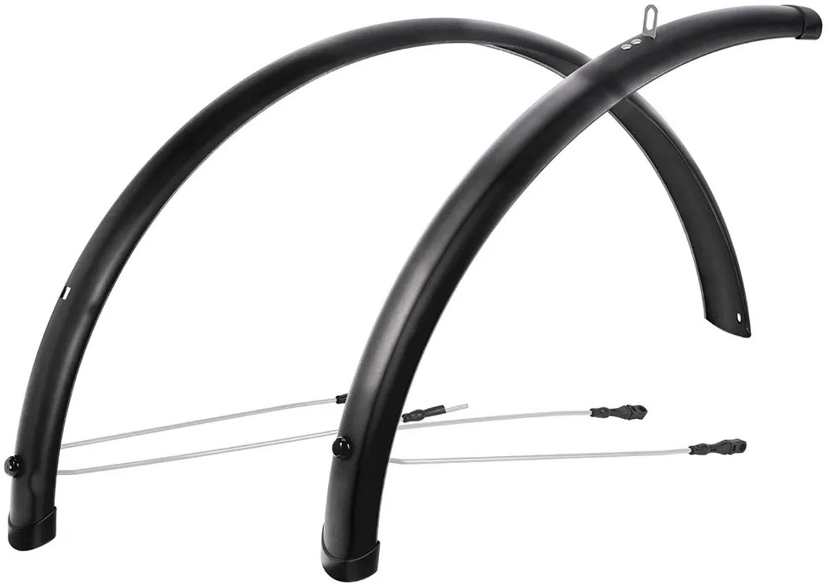 Contec Splash Protect 54 Mm Spatbordset Zilver 26´´