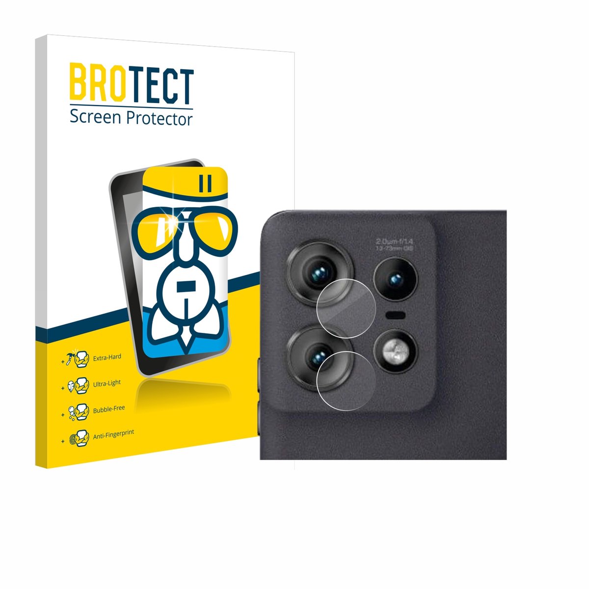 Screenprotector voor Motorola Edge 50 Pro (ALLEEN Camera Lens) Beschermglas transparant