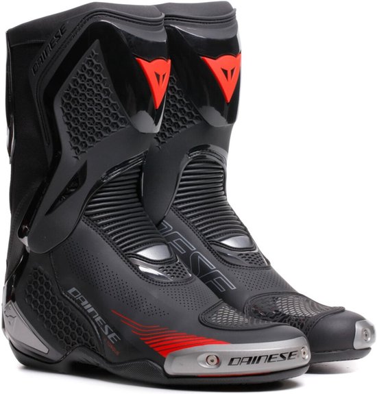 Dainese Torque 4 Air Zwart Lava Rood Motorlaarzen - Maat 45 - Laars